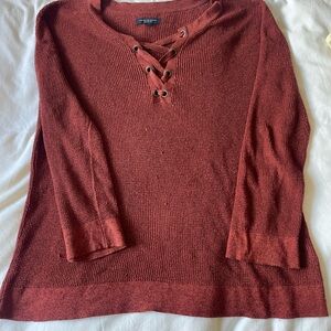 Orange Sweater from American Eagle